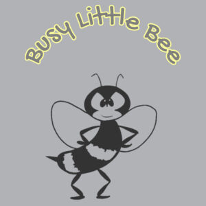 Busy Bee - AS Colour Organic Infant Wee Tee Design
