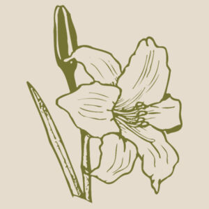 Olive Flower - Super Tote Bag - Thread Project Design