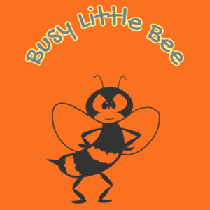 Busy Bee - AS Colour Organic Infant Wee Tee Design