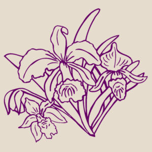 Plum Flower - Super Tote Bag - Thread Project Design