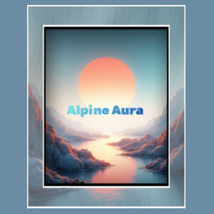 Alpine Aura - AS Colour Mens Relax Hood Design