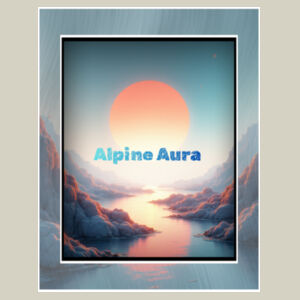 Alpine Aura - Cloke Mens Unplugged Hoodie Design