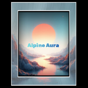 Alpine Aura - Cloke Mens Edge Hoodie V2 Design