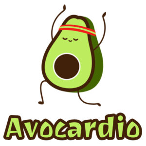 Avocado - White Tea Towel Design