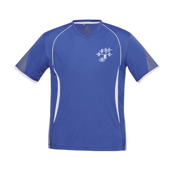 Train Tough - Weightlifting - Biz Collection Mens Razor Short Sleeve Tee 2 Thumbnail