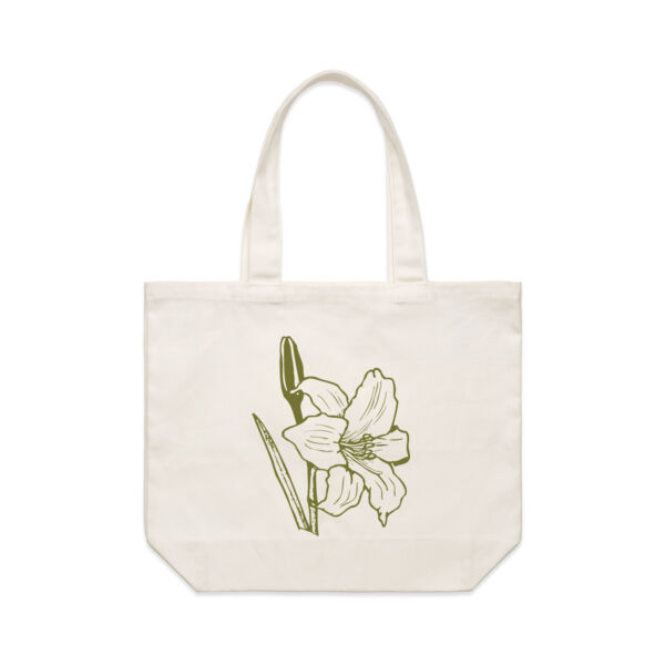 Olive Flower - AS Colour Shoulder Tote Thumbnail