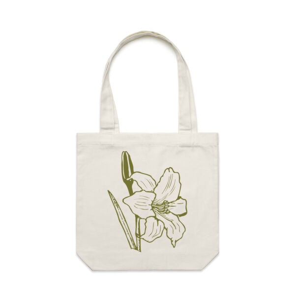 Olive Flower - AS Colour Carrie Tote Bag  Thumbnail