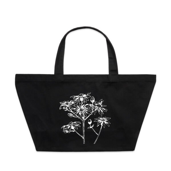 White Flowers - AS Colour Oversized Tote Bag Thumbnail