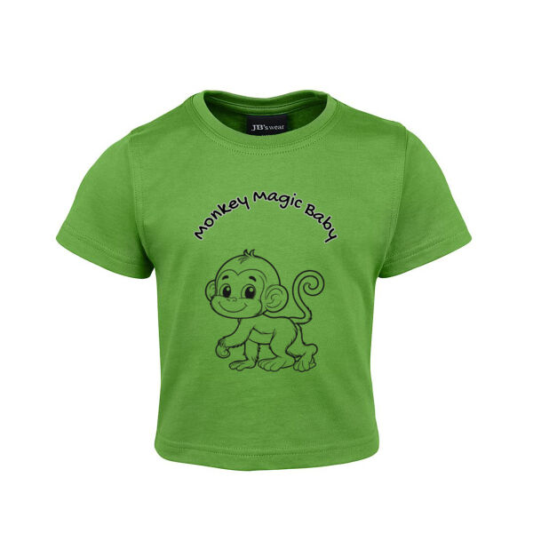 Monkey Magic - Black - JB's Infant Tee Thumbnail