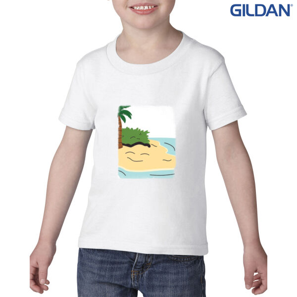 Tropical Tee - Gildan Toddler Heavy Cotton T-Shirt Thumbnail