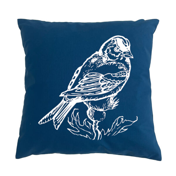 Birdie - White - Cushion cover Thumbnail