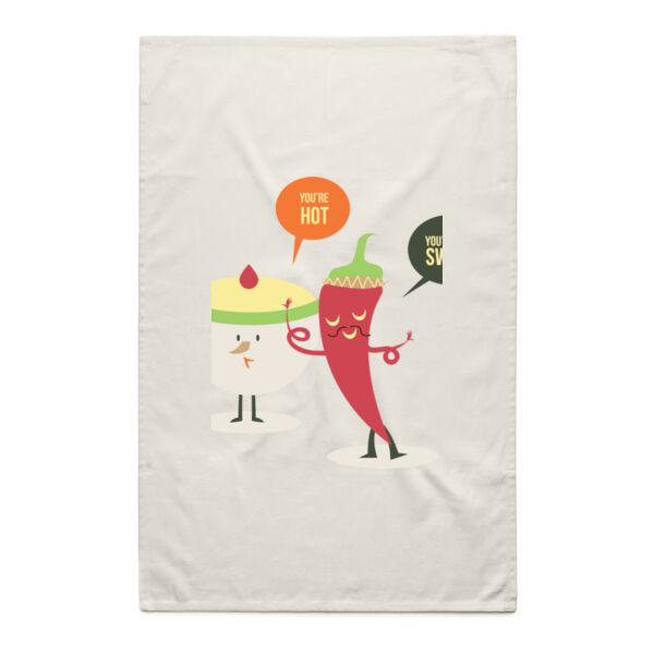 Hot 'n Sweet - Natural Tea Towel Thumbnail