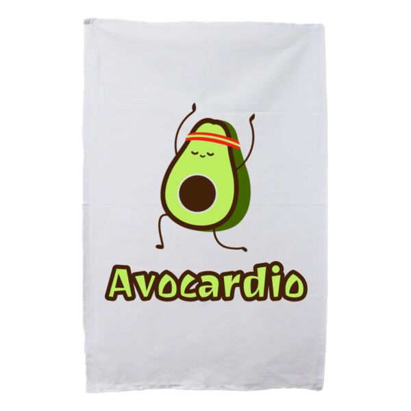 Avocado - White Tea Towel Thumbnail