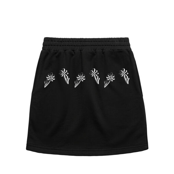 Floral Decor - AS Colour Womens Terry Skirt Thumbnail