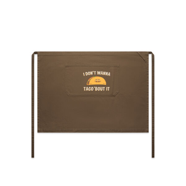 Tacos - AS Colour Canvas Half Apron Thumbnail