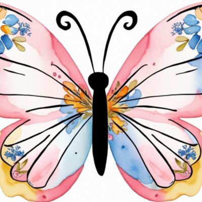 Butterly design for infant clothing Thumbnail